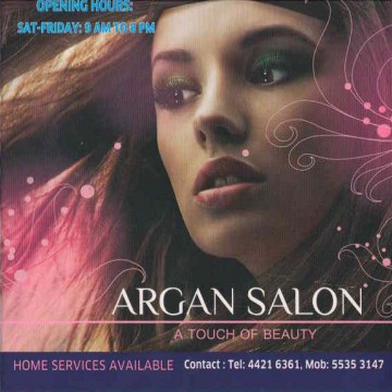 Argan Salon | Massages | Hair Spa | Spa | Beauty Salon | Qatar Day