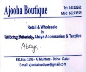 Ajooba Boutique | Shopping | Qatar Day