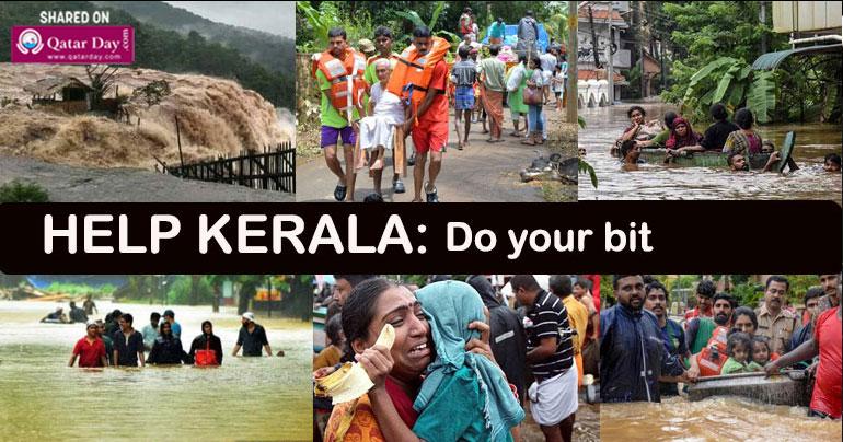 Kerala floods : Here's how you can help out the flood victims in Kerala from Qatar

