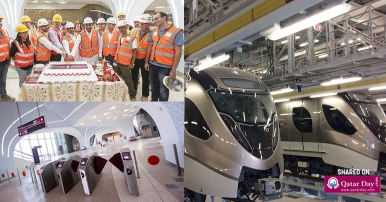 The Doha Metro project is closer to its target : 90% Done!