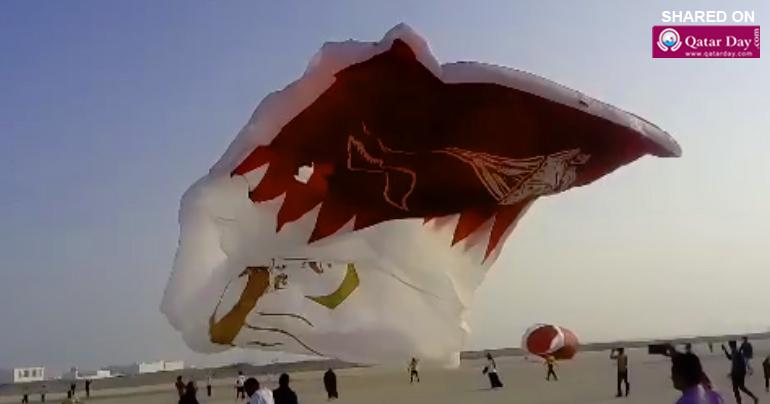 Qatari citizen scores Guinness record by flying world’s largest kite