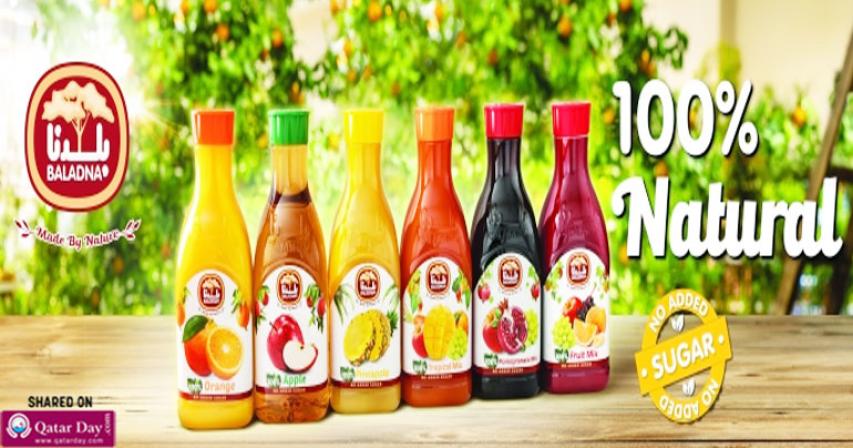 Baladna Food Industries launches 100% natural fresh juices