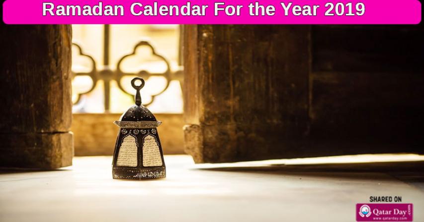 Ramadan Calendar For the Year 2019. Why Ramadan falls on a different date every year.
