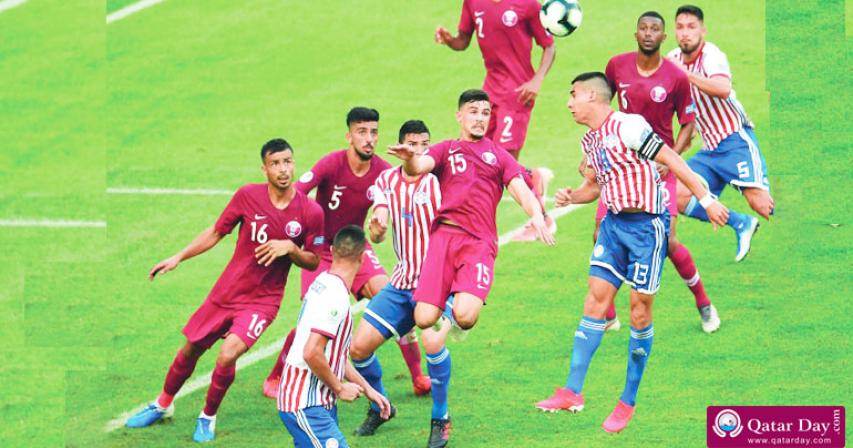 Qatar defender Bassam al Rawi urges team to battle Colombia
