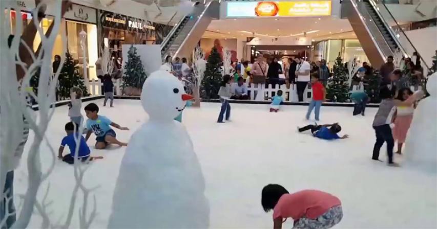 Qatars first snow-themed park opens as Eid exercises proceed in Souqs and Malls