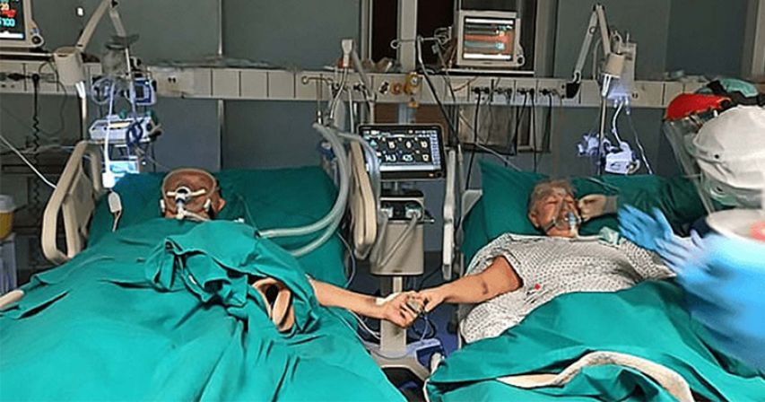 Italian Couple Suffering From COVID-19 Mark Their 50th Wedding Anniversary In An Intensive Care Unit