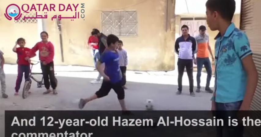 Meet Syria's 12-year-old soccer commentator star