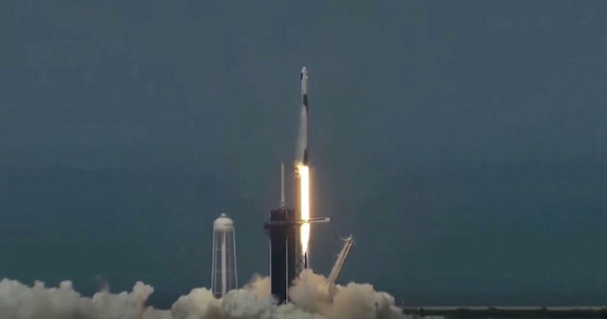 NASA and SpaceX make history by launching Americans into space from US soil