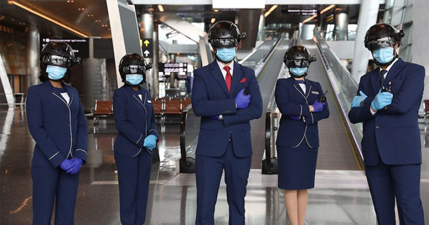 Why Some Staff At Qatar's Hamad international Airport Will Wear Helmets