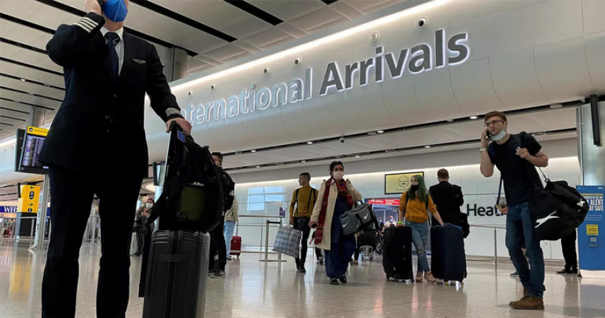 '14-days compulsory quarantine for travelers to United Kingdom'