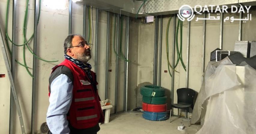 QRCS supports Palestine Red Crescent hospital in Al-Quds