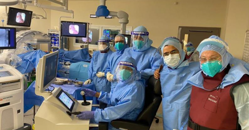 HMC performs robotic surgery on Covid-19 patient to treat kidney stones using cutting-edge laser techonology 