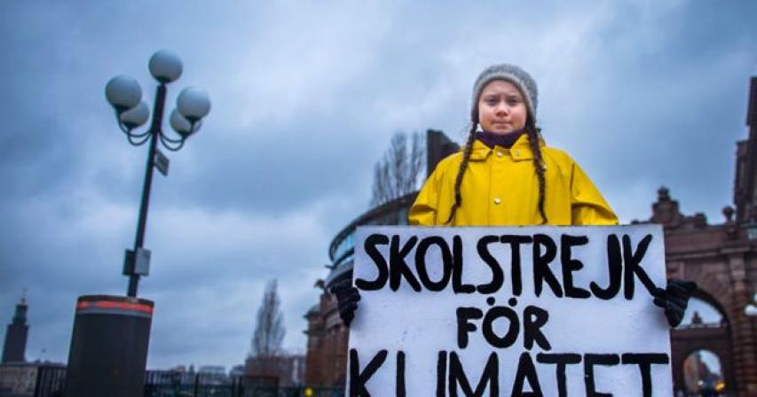 Greta Thunberg, the climate campaigner who doesn't like campaigning