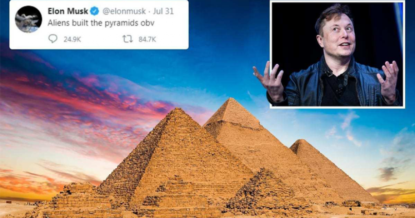Egypt invites Musk after 'aliens built pyramids' tweet