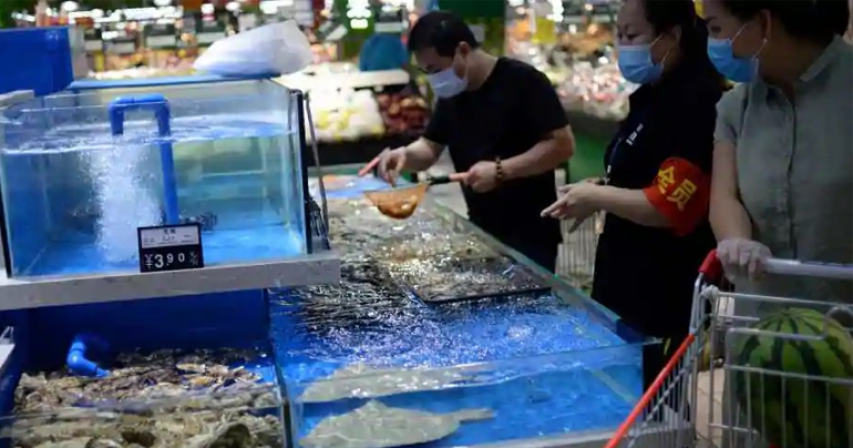 Coronavirus found on frozen seafood in China