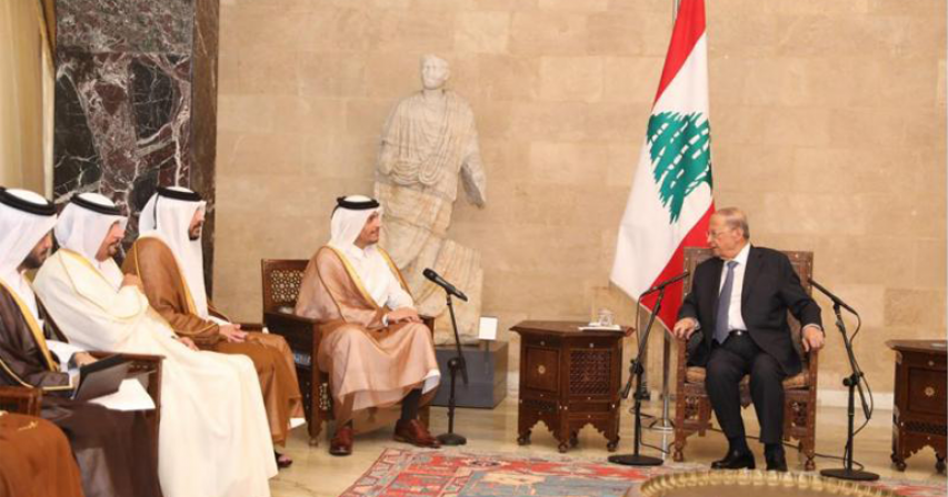 Beirut Blast: Lebanese President Michel Aoun thanks Amir for Qatar’s support