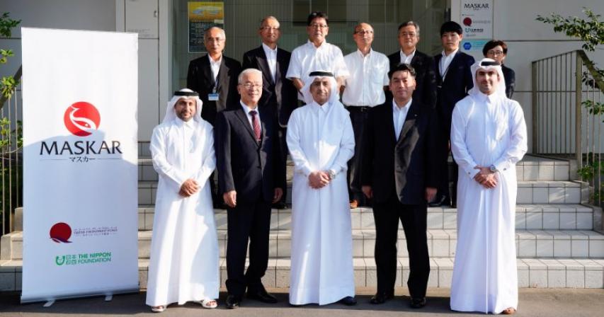 Qatar's Ambassador to Japan Visits QFFD's Maskar Complex