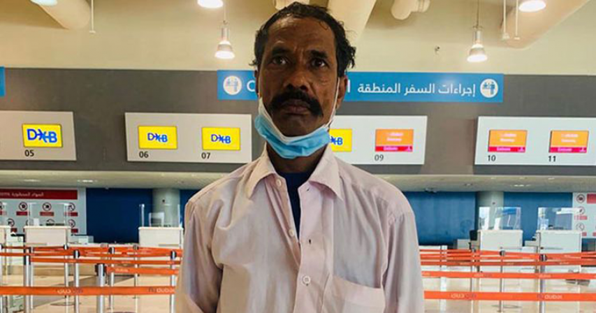 QR500,000 in fines waived, Indian worker in UAE, who overstayed for 13 years, flies home