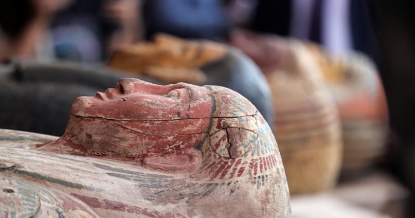 Egypt unveils 59 ancient coffins in major archaeological discovery 