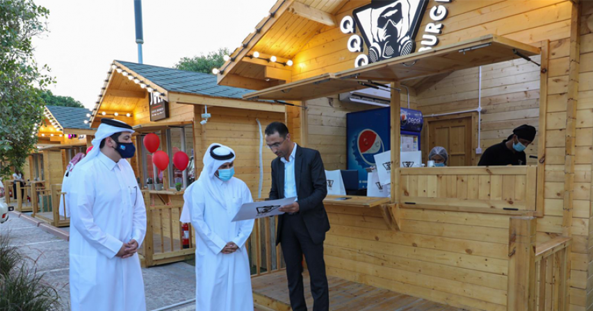 For Qatar Food Lovers! Katara gets a food street where you can park you car and order in