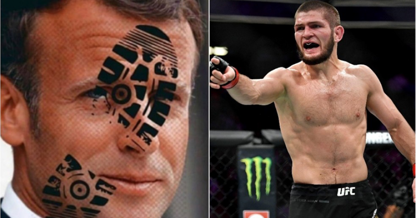 Khabib attacks French leader Macron over Islam comments