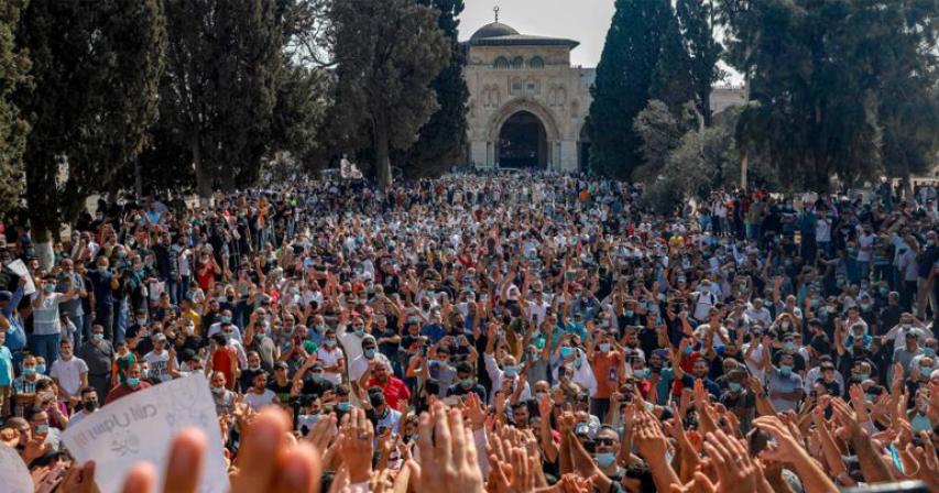 Thousands rally against France's Macron in Jerusalem
