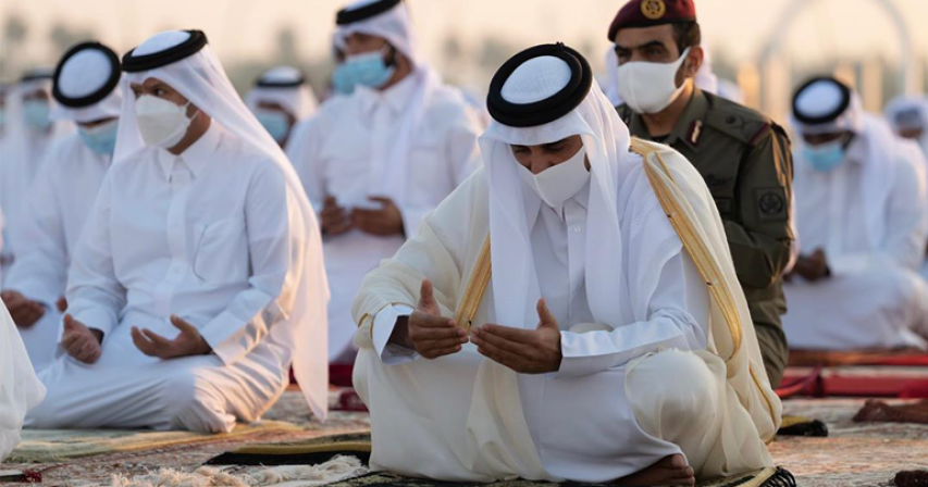 Qatar Amir performs Istisqaa (rain-seeking) prayer