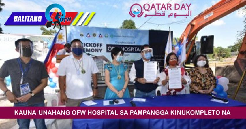 Hospital para sa OFWs sa Pampanga kinukumpleto na – DOLE