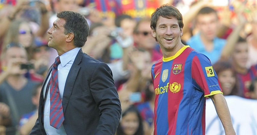 Joan Laporta responds to Neymar’s comments about Lionel Messi