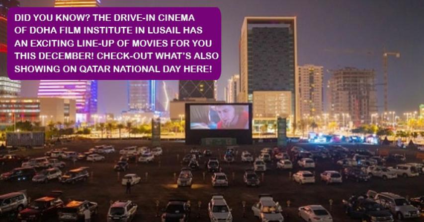 DFI's Drive-In Cinema Screenings  in Lusail Extended Until April 2021!