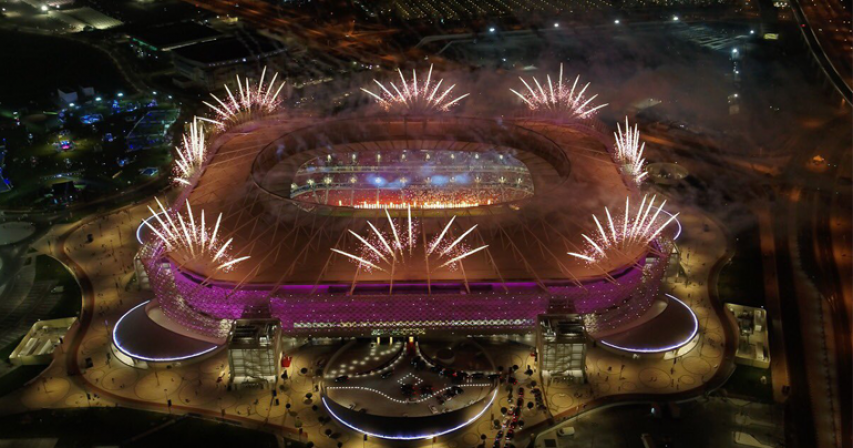 Qatar 2022 stadium in Al Rayyan unveiled to the world in spectacular launch