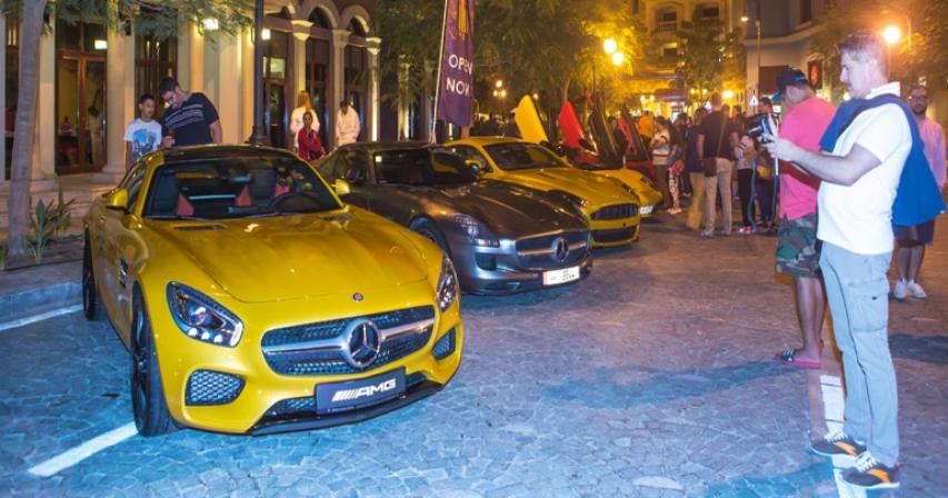 Supercars Show at The Pearl-Qatar