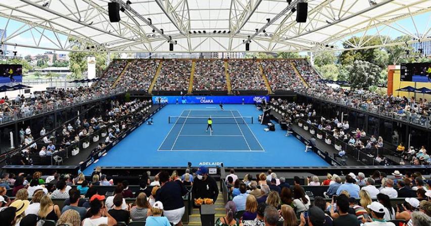 Australian Open tennis exhibition