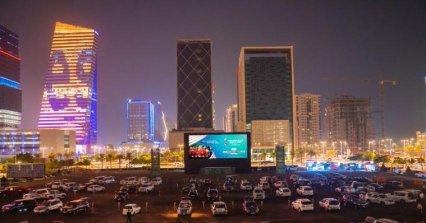 Lusail drive-in cinema to broadcast FCWC semi-finals