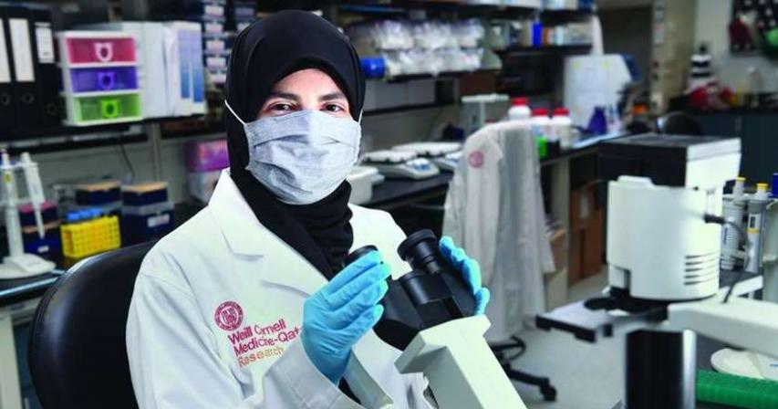 Young Arab woman scientist at QF is on a mission to improve drug development