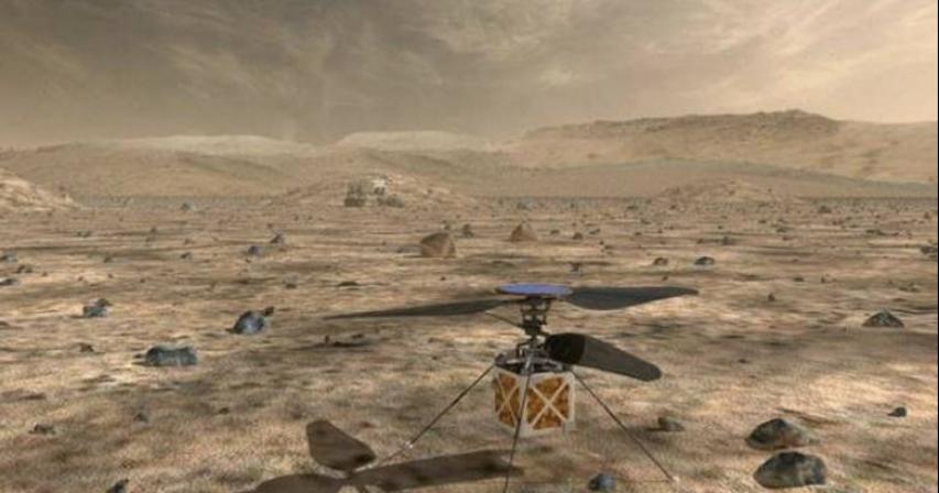 Nasa set to fly helicopter on Mars for the first time