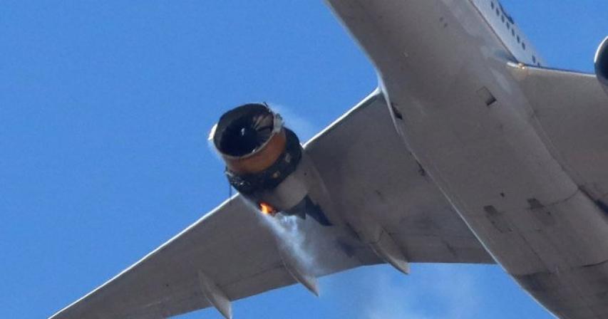 Debris falls from United Airlines plane during emergency landing near Denver