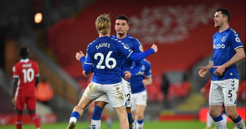Everton end long wait for derby win over Liverpool
