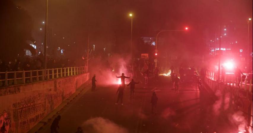 Clashes break out in Greece after march against police violence