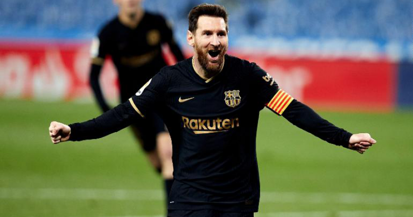 Lionel Messi breaks Barcelona appearance record