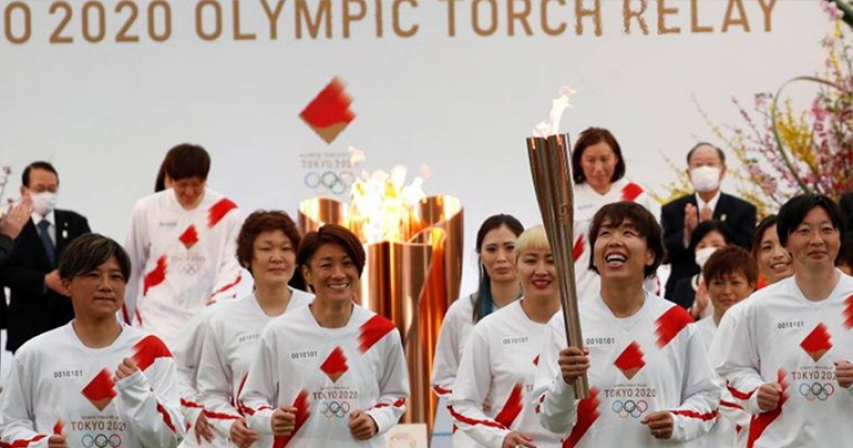 One year late, Tokyo Olympics torch relay gets up and running