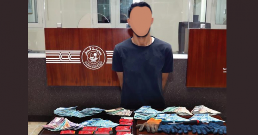 MOI arrests one for burglary and theft in Industrial Area shops