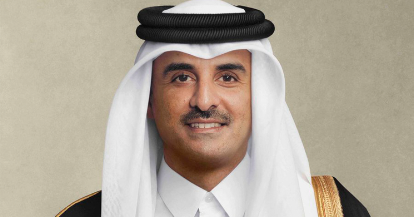 Qatar Amir sends condolences to Queen of Britain