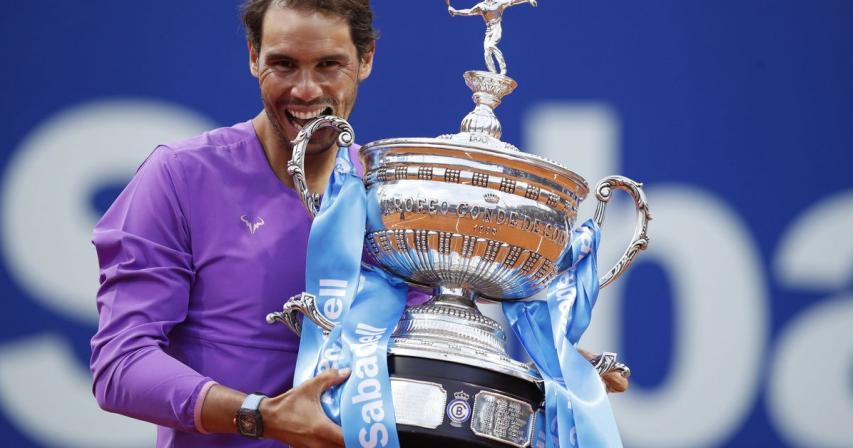 Nadal outlasts Tsitsipas to claim 12th Barcelona Open title