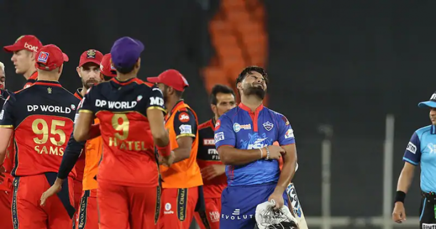DC vs RCB, IPL 2021: Royal Challengers Bangalore Beat Delhi Capitals By One Run On Last Ball To Go On Top