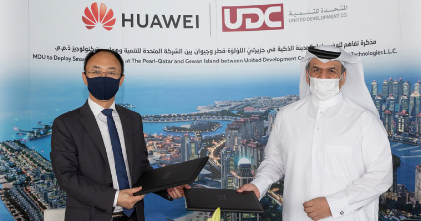 United Development Company and Huawei Technologies Sign MoU on Enhancing Smart City Features