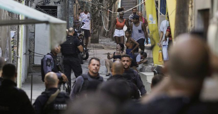Twenty-five killed in Rio de Janeiro police raid on drug gang