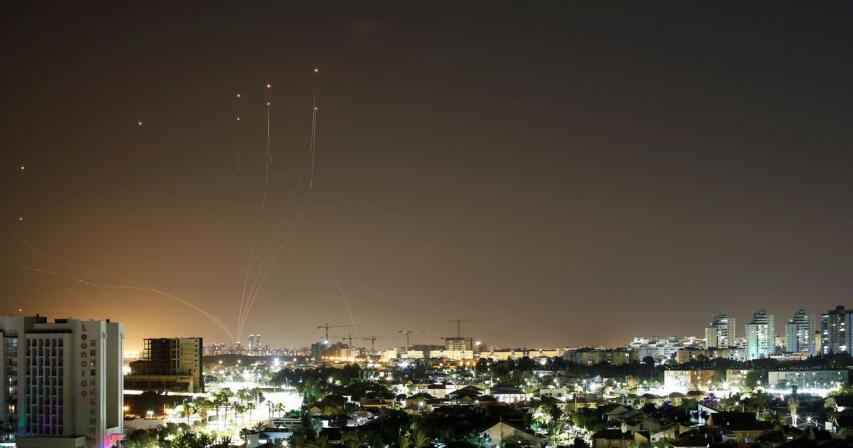 Gaza's Hamas militants fire 130 rockets towards Tel Aviv - Hamas statement 