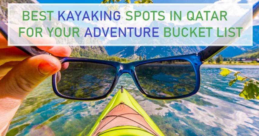 best kayaking spots Qatar, Qatar kayak, kayaking in Qatar, Qatar kayaking