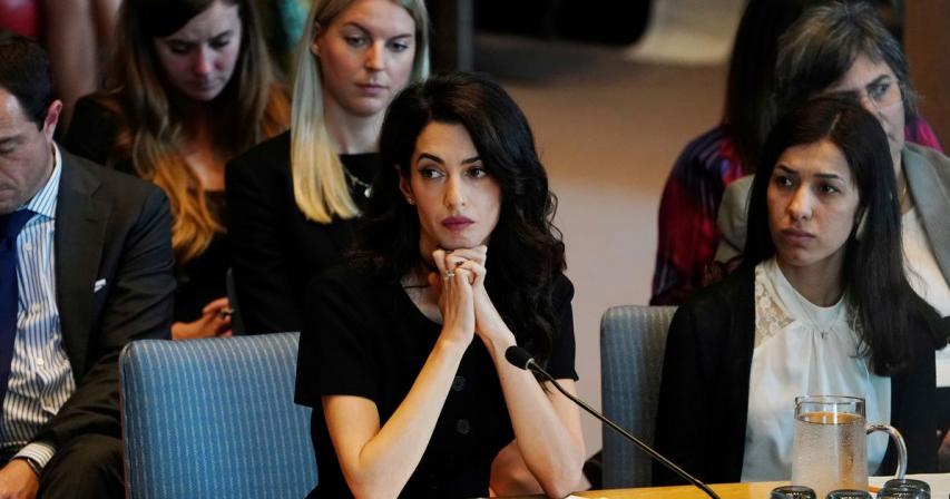 Amal Clooney calls for more charges against Darfur suspect